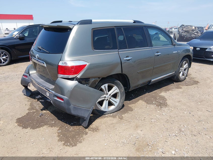 Vin: 5tdyk3eh1cs050940, lot: 46206825, toyota highlander limited v6 20124