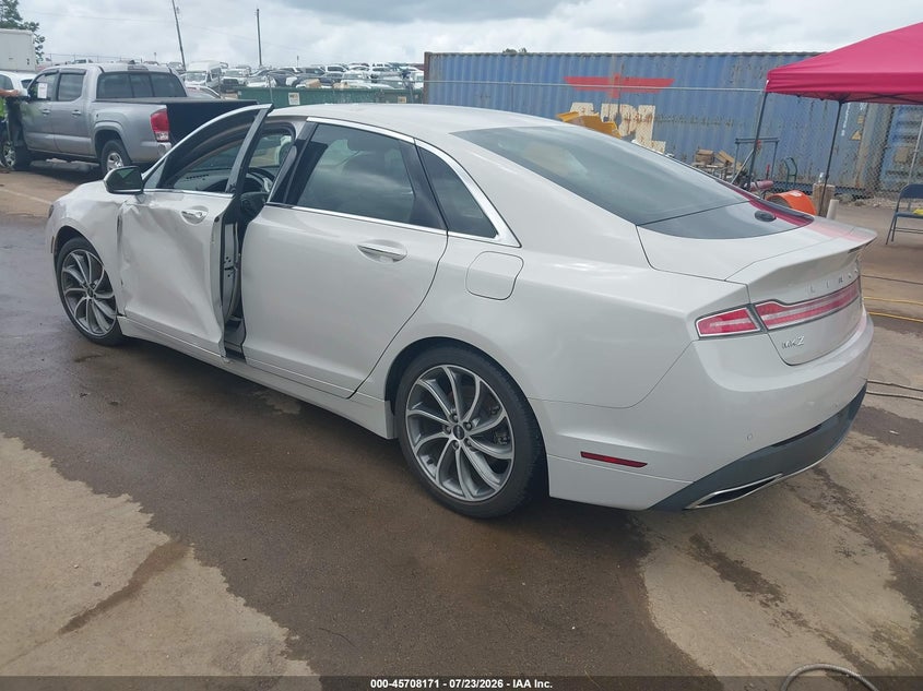Vin: 3ln6l5c92kr610554, lot: 46206827, lincoln mkz reserve i 20193