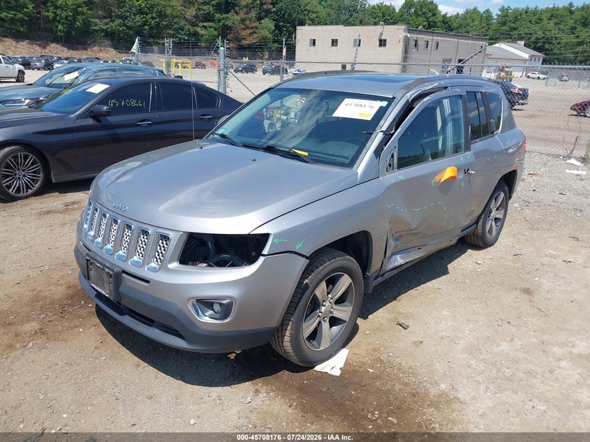 Vin: 1c4njdebxgd546215, lot: 46206832, jeep compass high altitude edition 20162