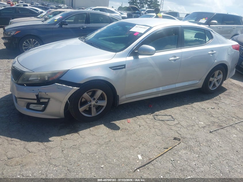 Vin: 5xxgm4a76eg275948, lot: 46206839, kia optima lx 20142