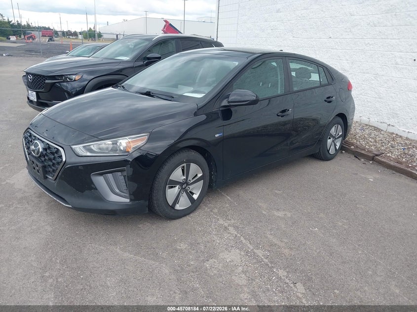 Vin: kmhc65lc0lu227650, lot: 46206840, hyundai ioniq hybrid blue 20202