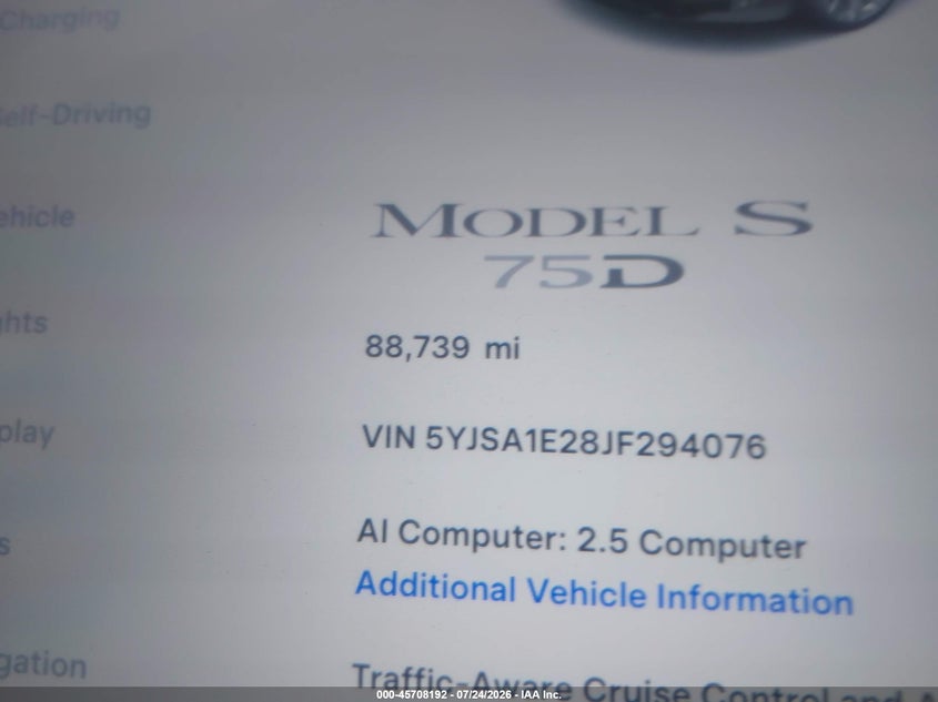 TESLA MODEL S - zdjęcie 15