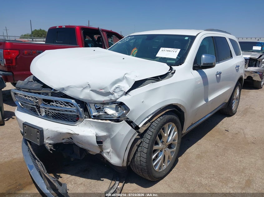 Vin: 1c4rdhag7hc709279, lot: 46206870, dodge durango sxt rwd 20172