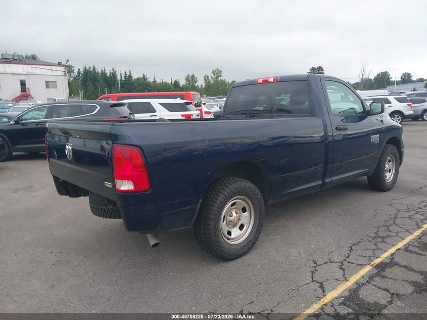 Vin: 3c6jr6dg6kg503896, lot: 46206881, ram 1500 classic tradesman  4x2 8' box 20194