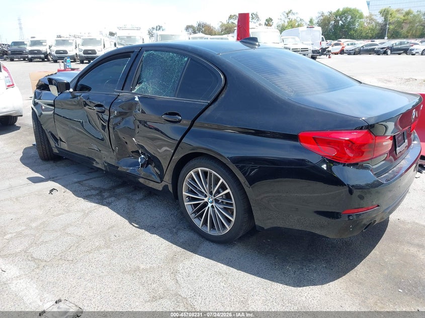 Vin: wbaja5c54kww39162, lot: 46206887, bmw 530i 20193