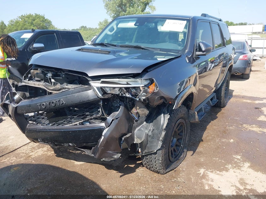 Vin: jtebu5jr5l5773654, lot: 46206897, toyota 4runner trd off road 20202