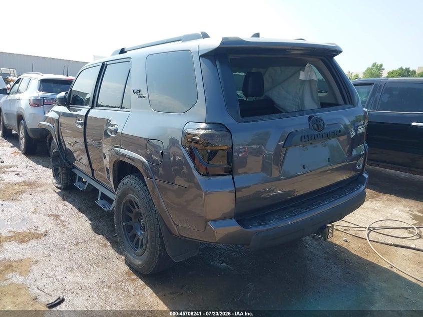 Vin: jtebu5jr5l5773654, lot: 46206897, toyota 4runner trd off road 20203