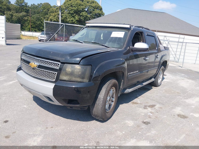 2007 Chevrolet Avalanche, Звичайний знос, IAAI, VIN 3GNEC12J67G304245 — фото 2