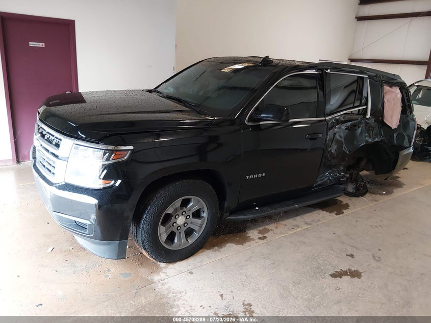 Vin: 1gnskakc2kr352745, lot: 46206945, chevrolet tahoe ls 20192