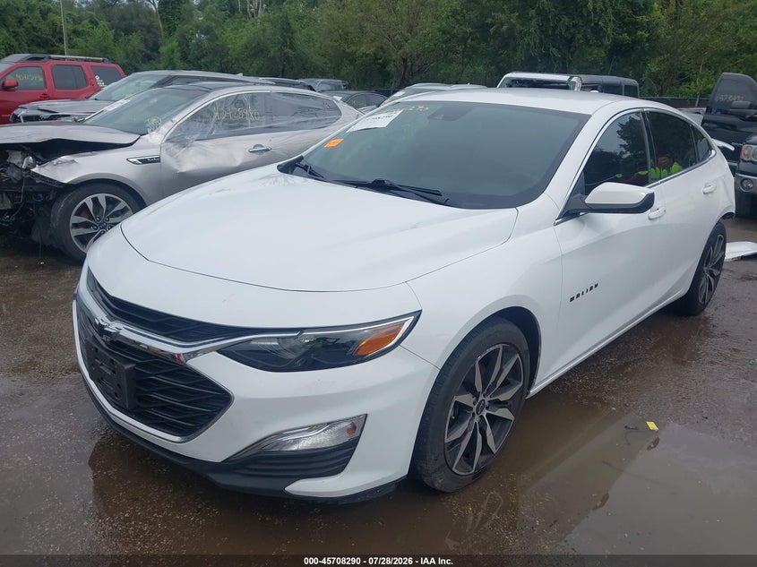 Vin: 1g1zg5st2pf124357, lot: 46206946, chevrolet malibu fwd rs 20232