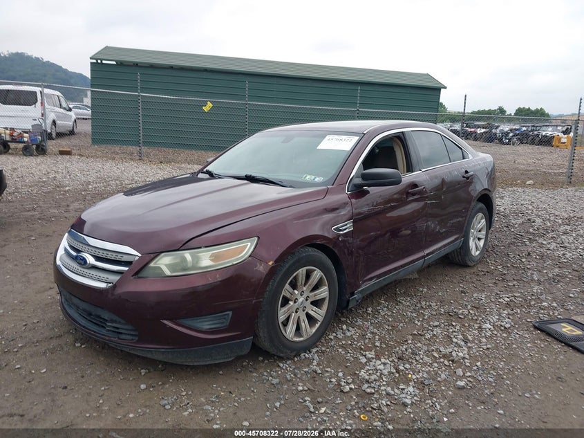 Vin: 1fahp2dw5bg159850, lot: 46206978, ford taurus se 20112