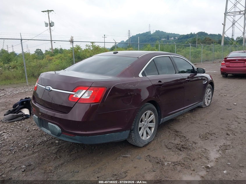 Vin: 1fahp2dw5bg159850, lot: 46206978, ford taurus se 20114