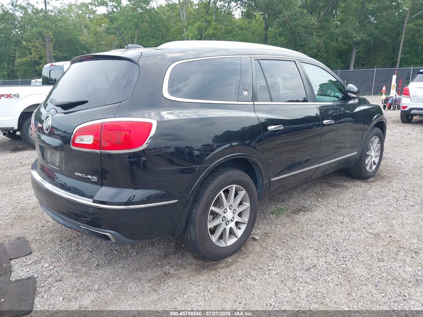 Vin: 5gakvbkd8gj259704, lot: 46206996, buick enclave leather 20164