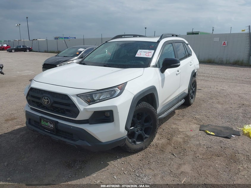 2021 Toyota RAV 4, Удар сзади, IAAI, VIN 2T3S1RFV7MW157412 — фото 2