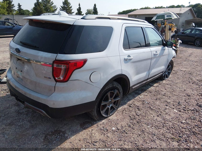 Vin: 1fm5k8d83ggd34471, lot: 46207026, ford explorer xlt 20164
