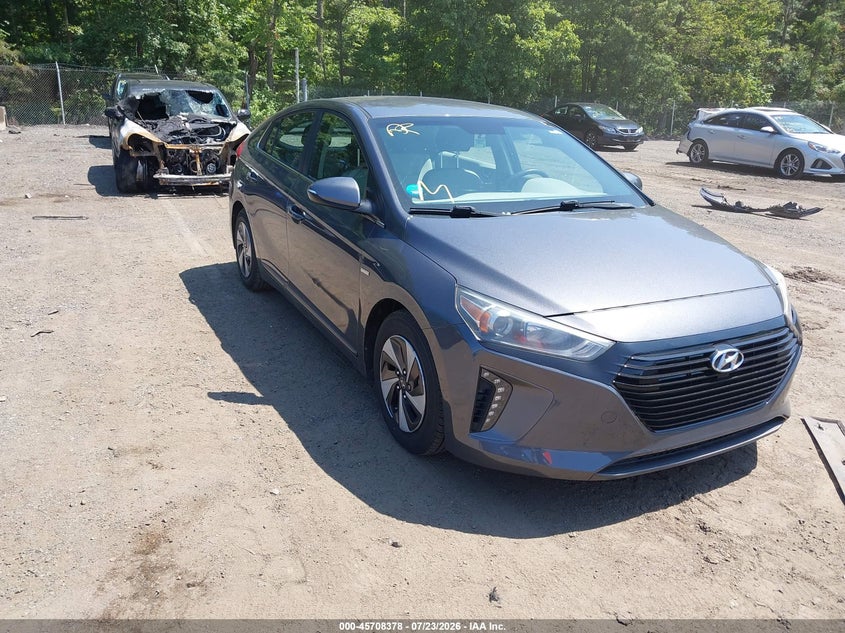 Vin: kmhc75lc0ju081941, lot: 46207034, hyundai ioniq hybrid sel 2018 img_1