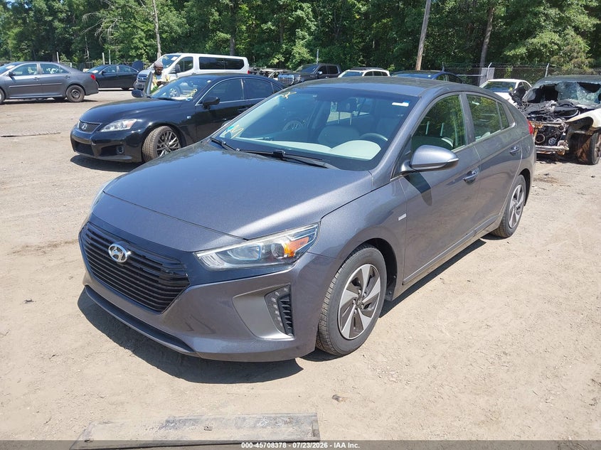 Vin: kmhc75lc0ju081941, lot: 46207034, hyundai ioniq hybrid sel 20182