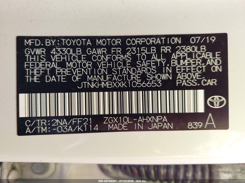 TOYOTA C-HR - zdjęcie 9