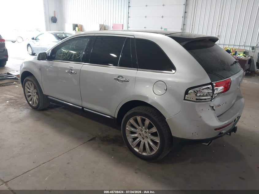 Vin: 2lmdj8jk1dbl41425, lot: 46207080, lincoln mkx 20133