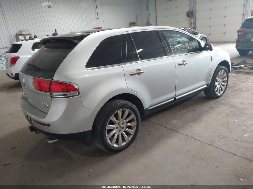 Vin: 2lmdj8jk1dbl41425, lot: 46207080, lincoln mkx 20134