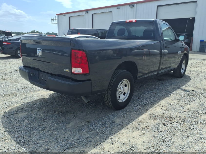 Vin: 3c6jr6dg5hg764901, lot: 46207088, ram 1500 tradesman  4x2 8' box 20174
