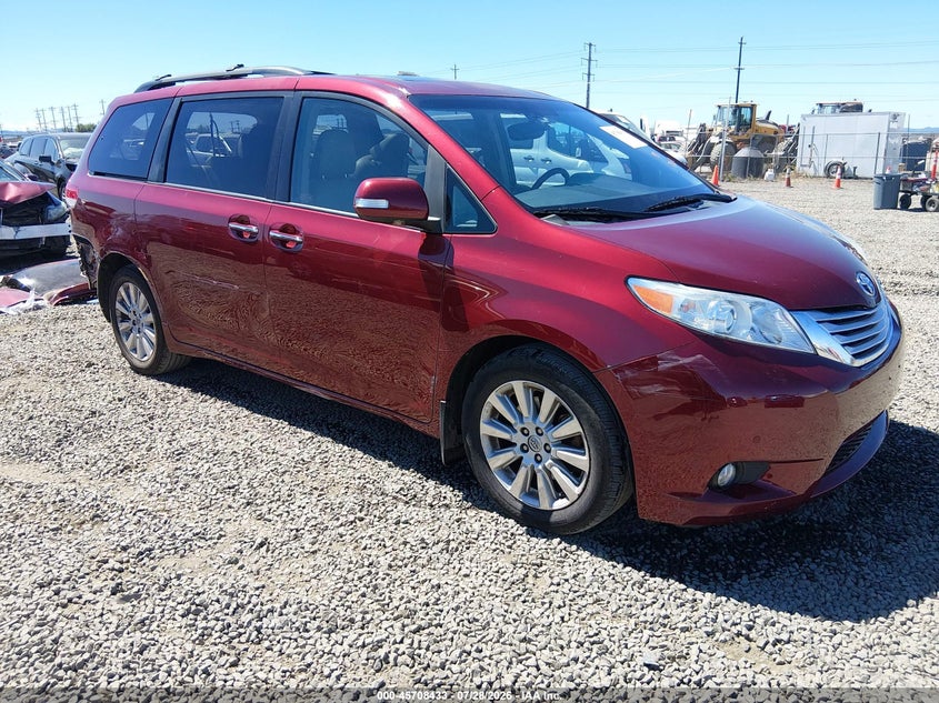 Vin: 5tddk3dc2es079399, lot: 46207089, toyota sienna limited 7 passenger 2014 img_1