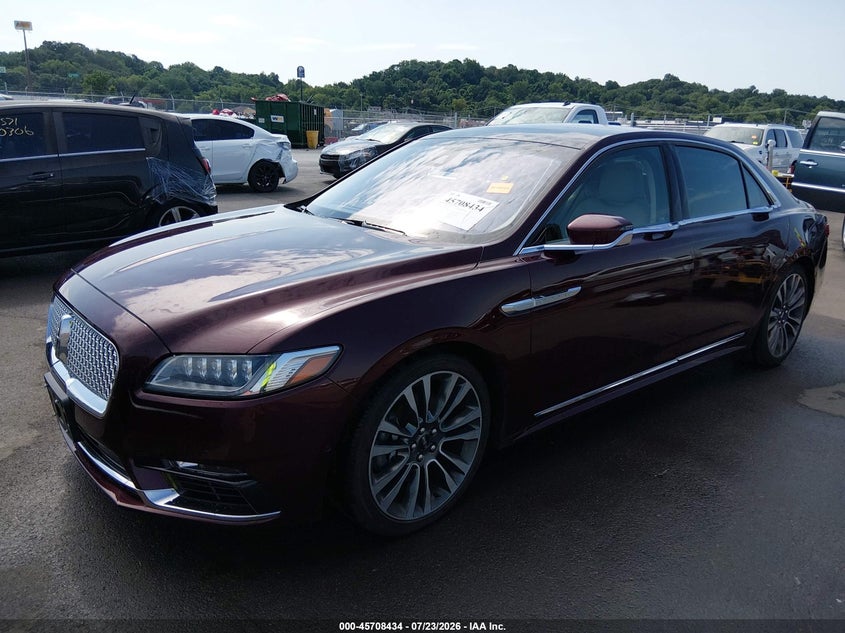 Vin: 1ln6l9rp4j5601319, lot: 46207090, lincoln continental reserve 20182