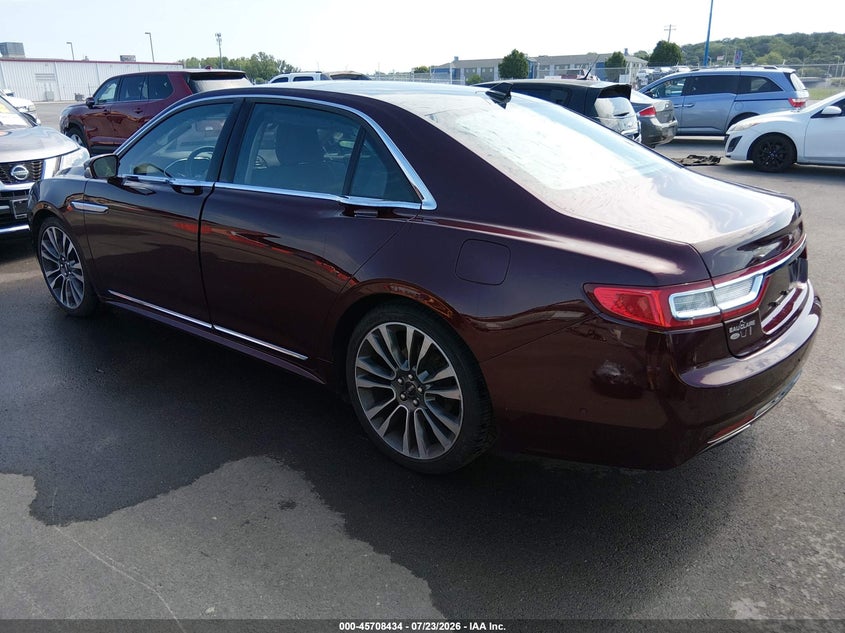 Vin: 1ln6l9rp4j5601319, lot: 46207090, lincoln continental reserve 20183