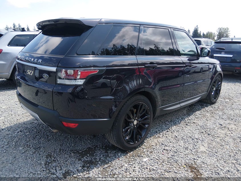 Vin: salwr2vf1fa513102, lot: 46207105, land rover range rover sport 3.0l v6 supercharged hse 20154