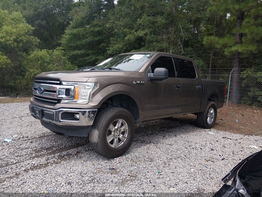 2018 Ford F-150, Right Rear, IAAI, VIN 1FTEW1CB9JFD16793 — photo 2