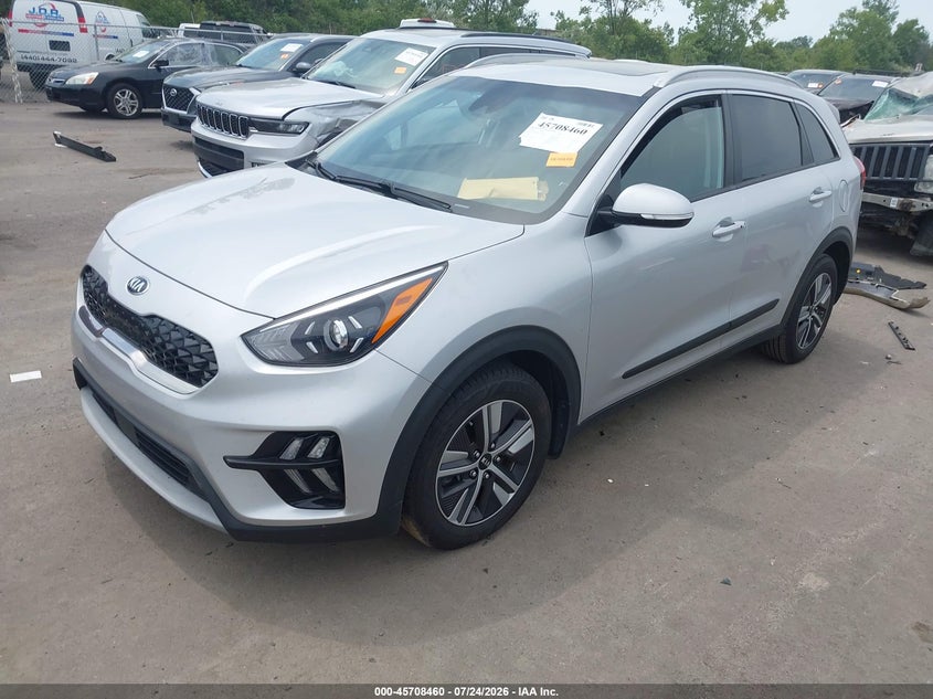 Vin: kndce3lc0l5433881, lot: 46207116, kia niro ex premium 20202