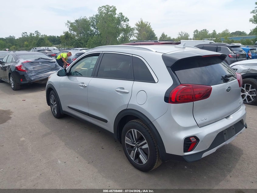 Vin: kndce3lc0l5433881, lot: 46207116, kia niro ex premium 20203