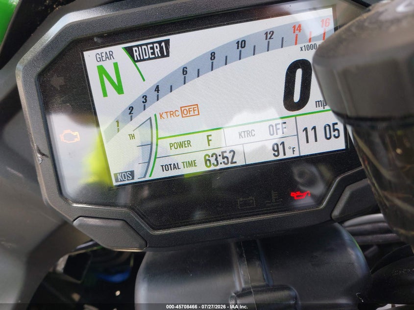 2023 KAWASAKI ZX1002 auction photo 7