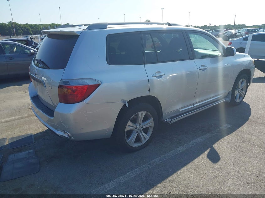 2009 TOYOTA HIGHLANDER auction photo 4