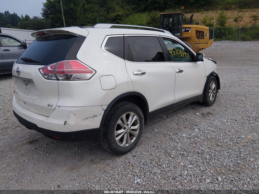 Vin: 5n1at2mt2fc888264, lot: 46207153, nissan rogue sv 20154