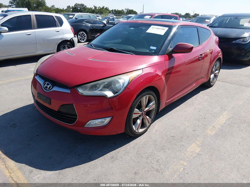 2012 HYUNDAI VELOSTER auction photo 2