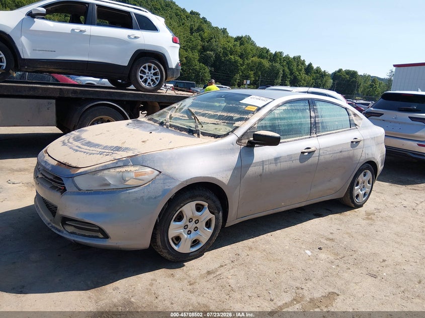 Vin: 1c3cdfaa7ed916657, lot: 46207158, dodge dart se 20142