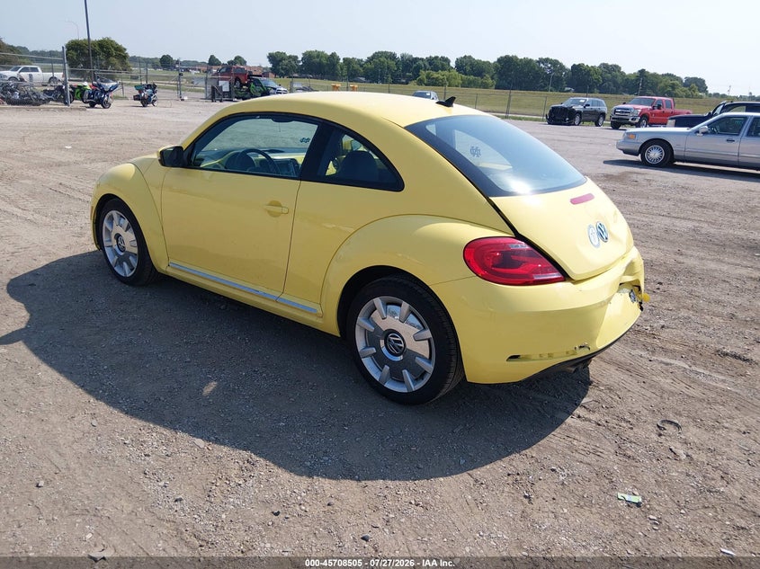 Vin: 3vwjp7at0cm603031, lot: 46207161, volkswagen beetle 2.5l 20123