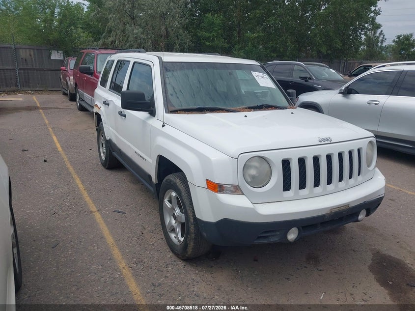 Vin: 1c4njrbb8cd624583, lot: 46207174, jeep patriot sport 2012 img_1