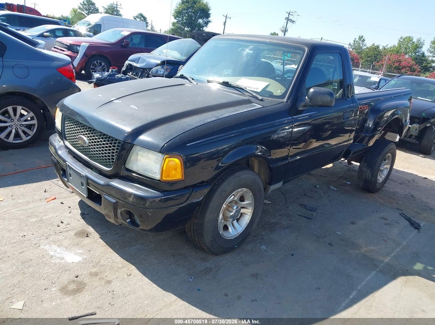 2003 Ford Ranger, Удар сзади, IAAI, VIN 1FTYR10U83PB42951 — фото 2