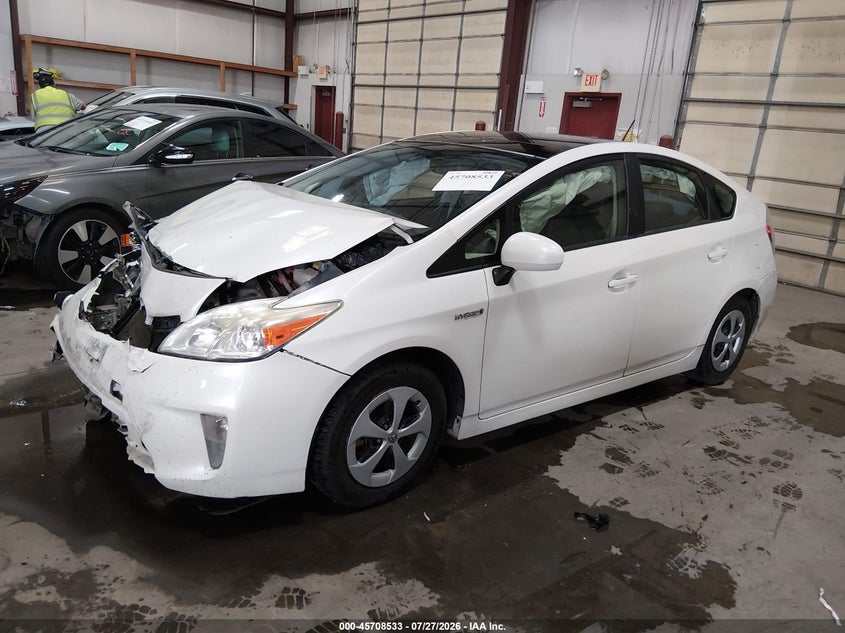 Vin: jtdkn3duxf1998282, lot: 46207190, toyota prius four 20152