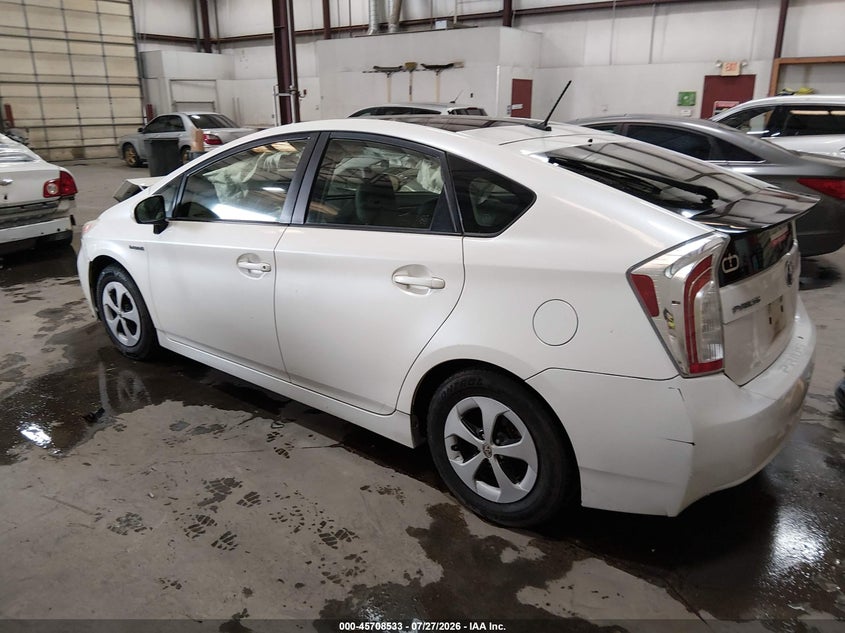 Vin: jtdkn3duxf1998282, lot: 46207190, toyota prius four 20153