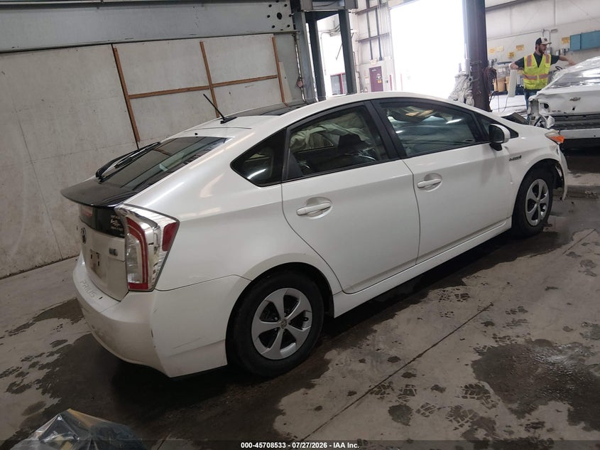Vin: jtdkn3duxf1998282, lot: 46207190, toyota prius four 20154