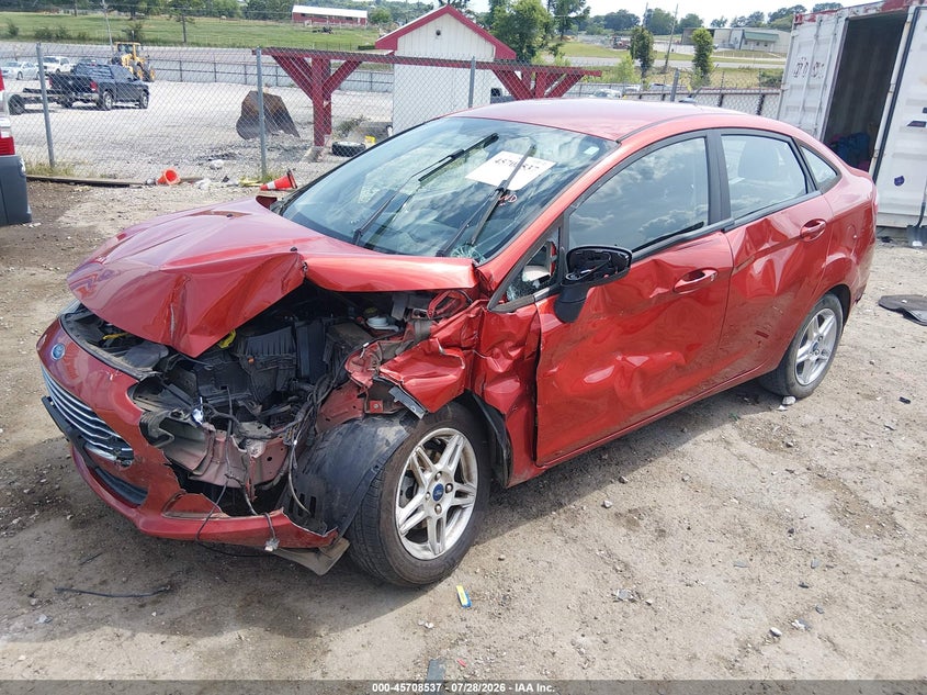 Vin: 3fadp4bj6km108901, lot: 46207193, ford fiesta se 20192