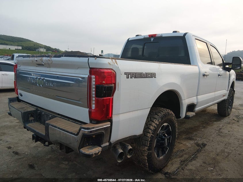 Vin: 1ft8w3bm1ted63241, lot: 46207200, ford f-350 king ranch 20264