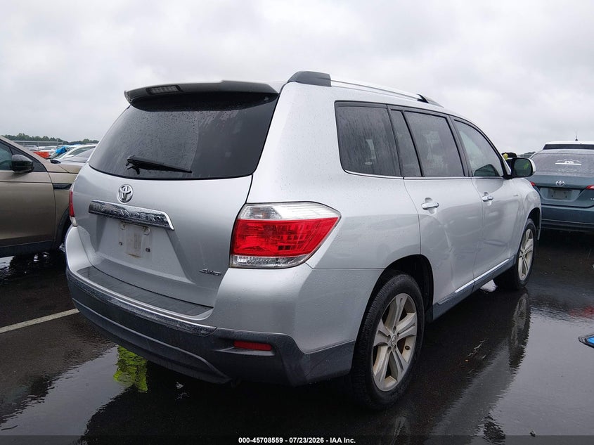Vin: 5tddk3eh6cs137103, lot: 46207215, toyota highlander limited v6 20124