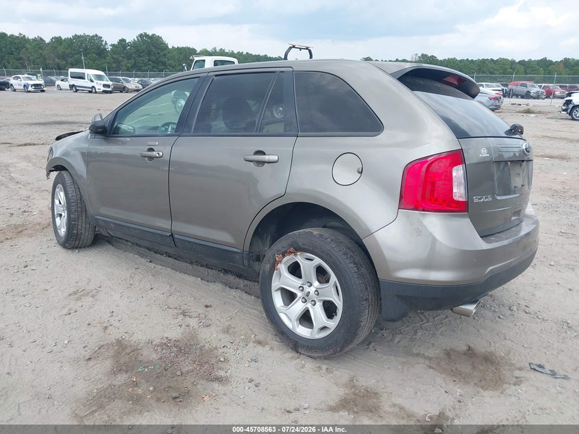 Vin: 2fmdk4jc0ebb46007, lot: 46207219, ford edge sel 20143