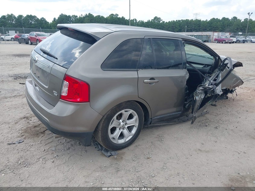 Vin: 2fmdk4jc0ebb46007, lot: 46207219, ford edge sel 20144