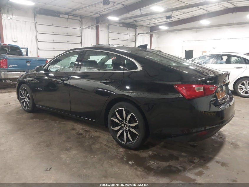 Vin: 1g1ze5st9hf241716, lot: 46207226, chevrolet malibu 1lt 20173