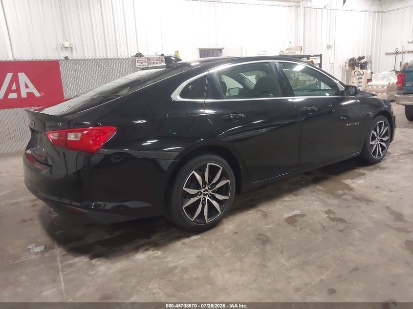 Vin: 1g1ze5st9hf241716, lot: 46207226, chevrolet malibu 1lt 20174